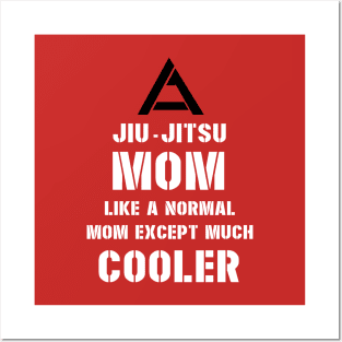 JIU JITSU MOM Posters and Art